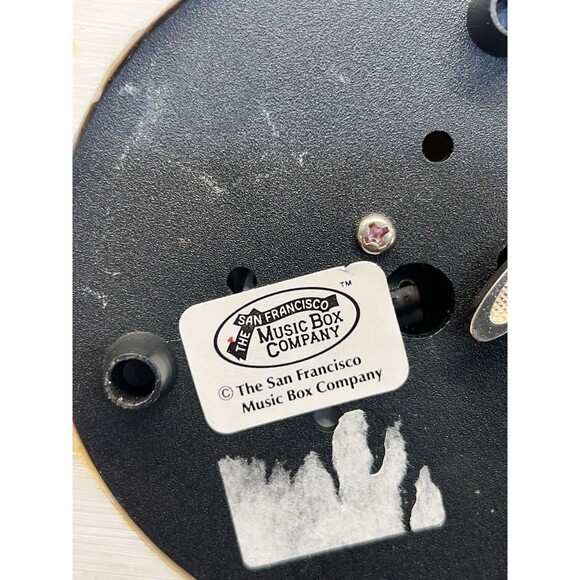 The San Francisco MUSIC BOX COMPANY Penguins Swing Slide Musical Wind-Up RARE - Picture 5 of 12